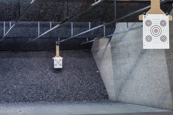 Ballistic-grade gum rubber for shooting ranges