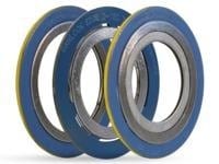 Spiral wound metallic gaskets for industrial flange sealing